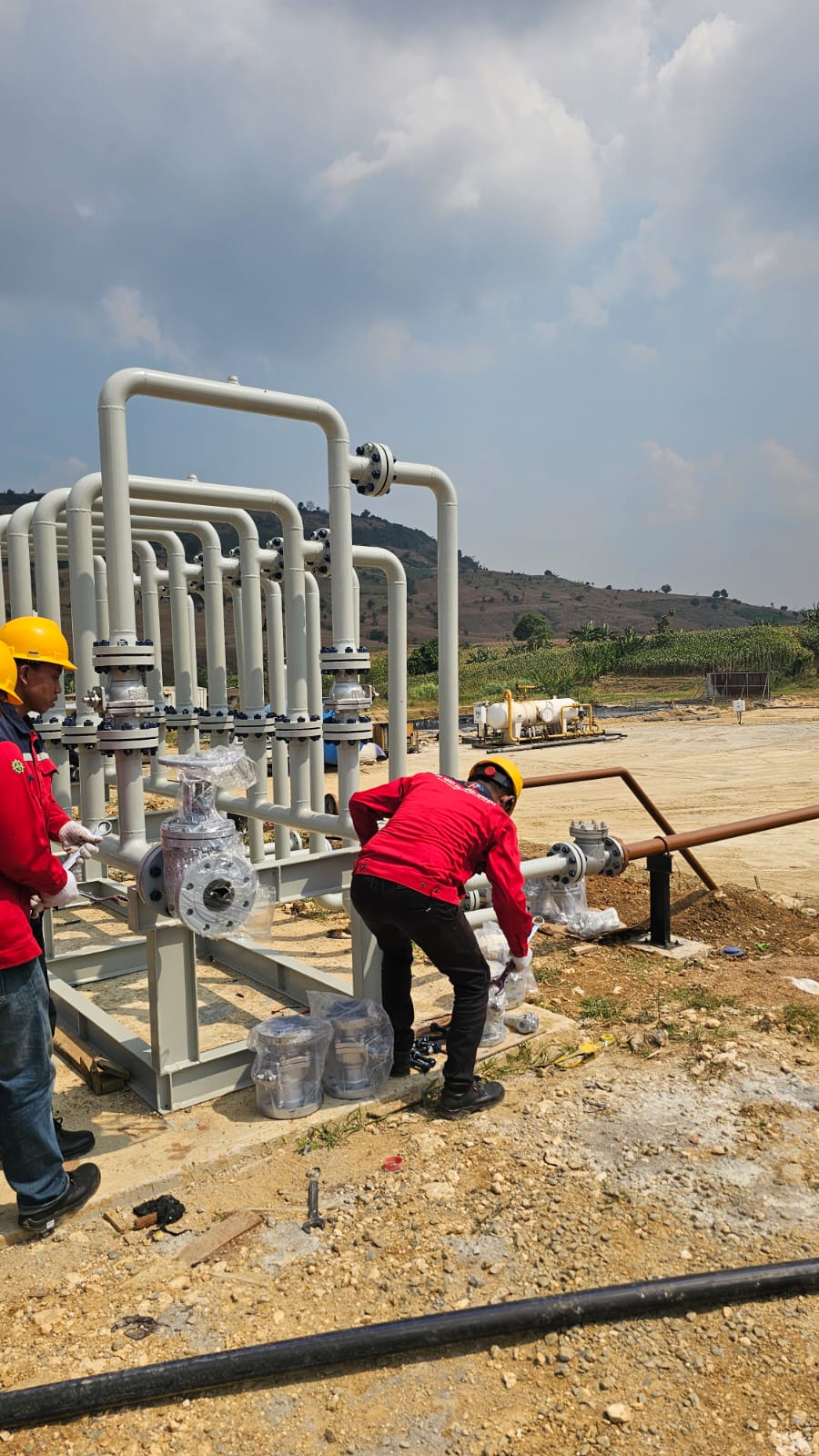 Dokumentasi Pekerjaan Spool Manifold Production Facility