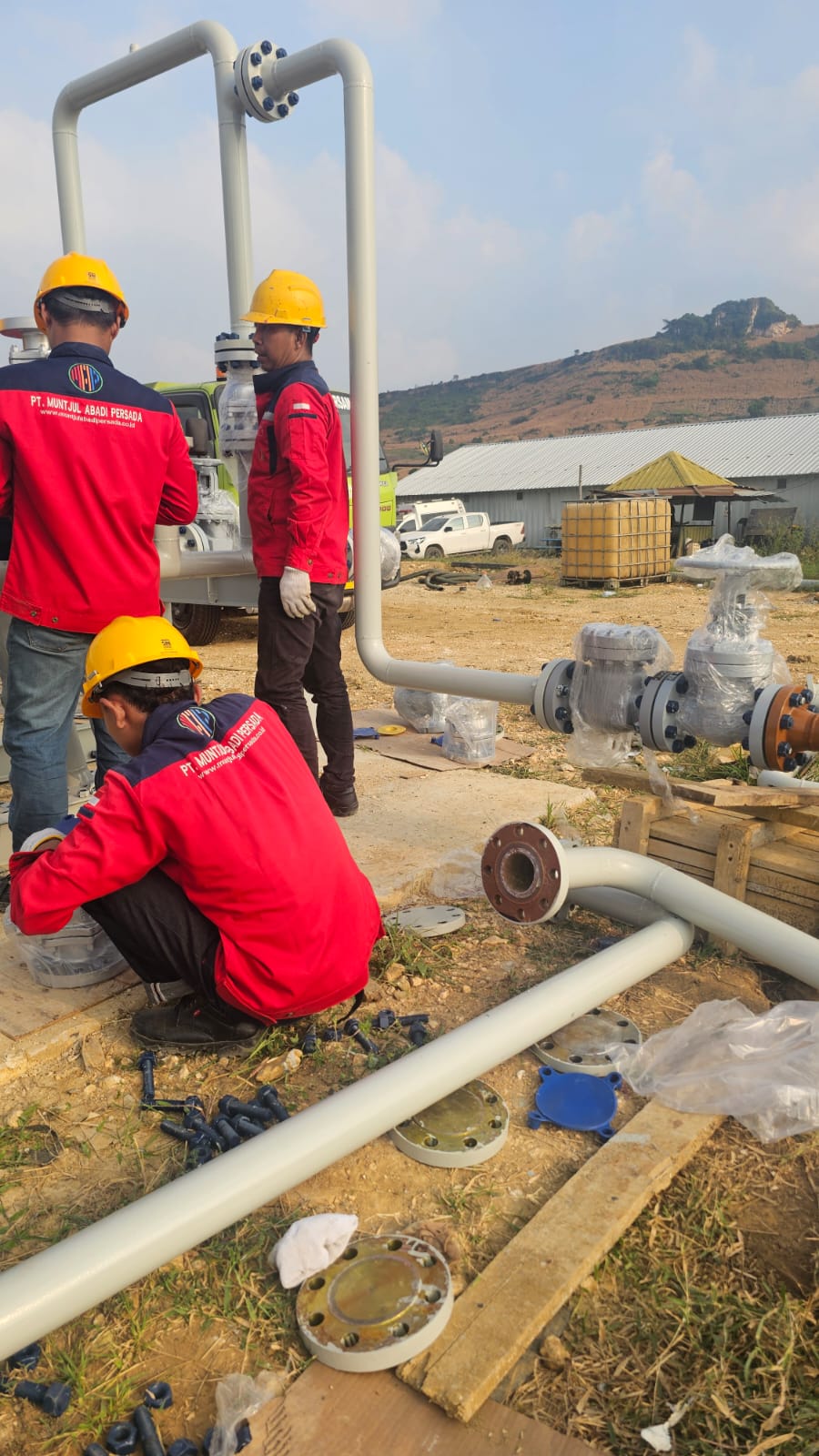 Dokumentasi Pekerjaan Spool Manifold Production Facility