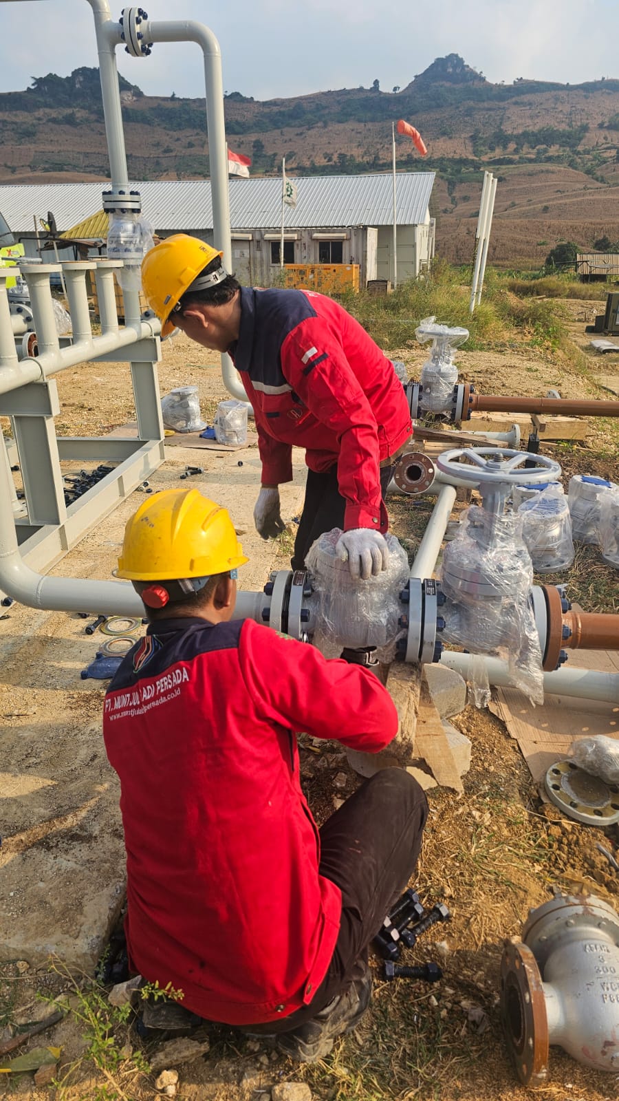 Dokumentasi Pekerjaan Spool Manifold Production Facility